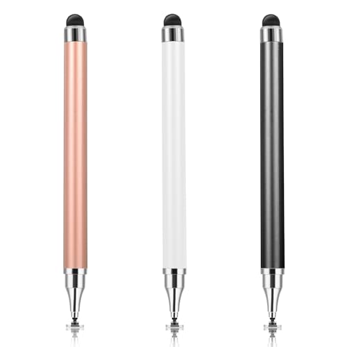 Oruola 3 Stück Eingabestifte für Tablets,2 In 1 Stylus Pen,Eingabestifte,Tabletstift für alle Tablets,Touch Stift für Tablet,Kompatibel mit Allen Touchscreens für Handystift,Smartphone Oruola 3 Stück Eingabestifte für Tablets,2 In 1 Stylus Pen,Eingabestifte,Tabletstift für alle Tablets,Touch Stift für Tablet,Kompatibel mit Allen Touchscreens für Handystift,Smartphone von oruola
