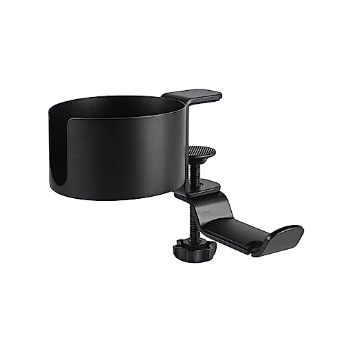 osiuujkw 2 in 1 Tischhalterung für Gaming Kopfhörer, Abnehmbarer, stilvoller, um 360 Grad drehbarer, strapazierfähiger Handtaschen Aufhänger von osiuujkw