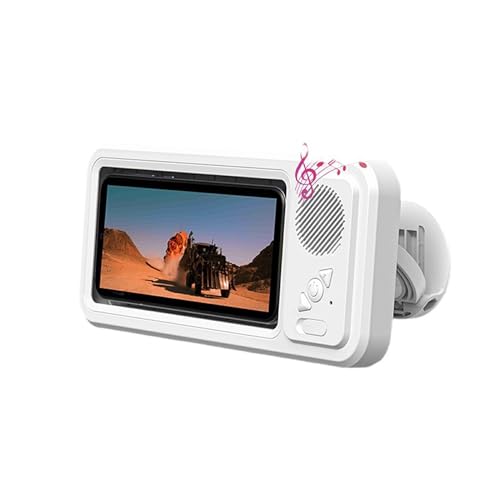 osiuujkw 360° drehbarer Telefonständer, mobil, Fernsehen im Bad, Bluetooth Schnellverbindung, ABS, Z07, wasserdichte Badezimmer Telefonbox osiuujkw 360° drehbarer Telefonständer, mobil, Fernsehen im Bad, Bluetooth Schnellverbindung, ABS, Z07, wasserdichte Badezimmer Telefonbox von osiuujkw