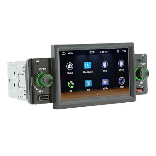 osiuujkw Bleiben Sie unterwegs in Verbindung Bluetooth Freisprech FM Empfänger Audio Geräuschunterdrückung ABS Android Auto 5 Zoll MP5 Player, 151C osiuujkw Bleiben Sie unterwegs in Verbindung Bluetooth Freisprech FM Empfänger Audio Geräuschunterdrückung ABS Android Auto 5 Zoll MP5 Player, 151C von osiuujkw