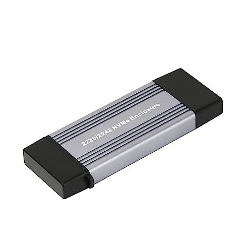 osiuujkw Externes SSD Gehäuse für zuverlässige Datenspeicherung, einfach bis kein Treiber erforderlich, kompatibel mit verschiedenen Systemen, SSD M2 Adapter von osiuujkw