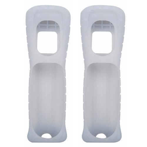osiuujkw Premium Fernbedienung kompatibler Controller für Office Play Feel Good Silikagel Fernbedienung für Wii Wii Fernbedienung Schutzhülle, Weiß osiuujkw Premium Fernbedienung kompatibler Controller für Office Play Feel Good Silikagel Fernbedienung für Wii Wii Fernbedienung Schutzhülle, Weiß von osiuujkw