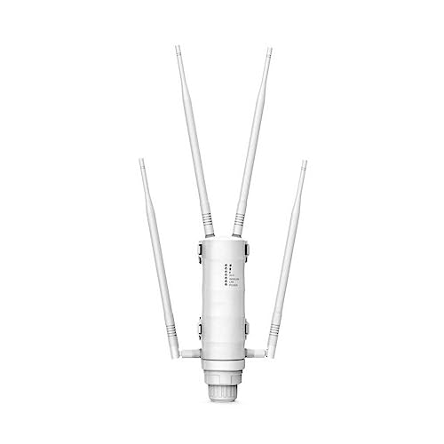 osiuujkw Router Regenfester Repeater Power Extender Drahtlose Langstreckenantennen AC1200Mbps Dualband Verstärker Antennenkabel, Amerikanischer Standard von osiuujkw