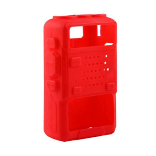 osiuujkw Weiche Silikon Schutzhülle Handheld Interphone Two Way Radio Protector Holder Box Pouch Supplies, Rot osiuujkw Weiche Silikon Schutzhülle Handheld Interphone Two Way Radio Protector Holder Box Pouch Supplies, Rot von osiuujkw