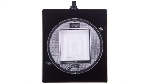 Ospel ŁNH-1LC/25 Elektroschalter, schwarz, IP44, 250 V, 6 A, 67 mm, 39 mm von Ospel