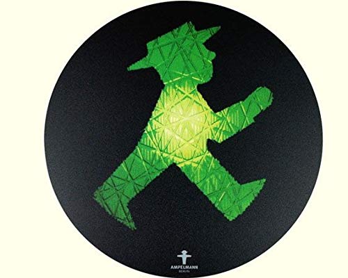 Mousepad rund Geher Ampelmännchen - DDR Traditionsprodukte - DDR Geschenk von ostprodukte-versand