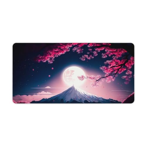 Cherry Blossom Japan Speed-Gaming-Mauspad, 30 x 60 cm, große Schreibtischunterlage für erhöhte Genauigkeit und Geschwindigkeit Cherry Blossom Japan Speed-Gaming-Mauspad, 30 x 60 cm, große Schreibtischunterlage für erhöhte Genauigkeit und Geschwindigkeit von ouynngjing