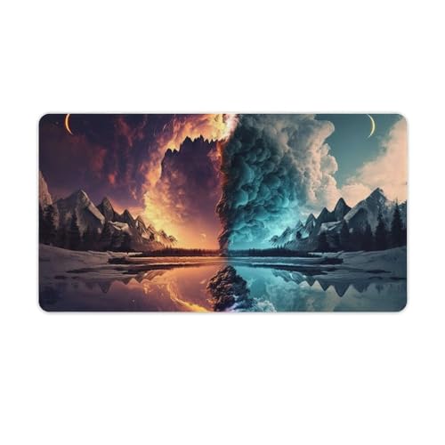 Fantasy Colorful Landscape Universal Gaming Mauspad Xcm, Polyester und Gummi, rechteckig, Mauspad Fantasy Colorful Landscape Universal Gaming Mauspad Xcm, Polyester und Gummi, rechteckig, Mauspad von ouynngjing