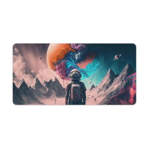 Mauspad mit Buntem Planeten. Verschenken Sie es an Familie, Freunde, Partner oder Paare. Gaming-Mauspad. Rutschfestes Gummi. Weich, bequem und stilvoll. Geeignet für alle Arten von Mäusen. 30 x 60 cm Mauspad mit Buntem Planeten. Verschenken Sie es an Familie, Freunde, Partner oder Paare. Gaming-Mauspad. Rutschfestes Gummi. Weich, bequem und stilvoll. Geeignet für alle Arten von Mäusen. 30 x 60 cm von ouynngjing
