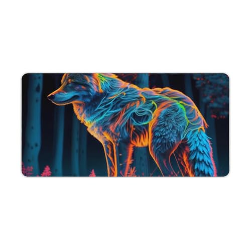 ouynngjing Großes Gaming-Mauspad, Schreibtischunterlage mit Rutschfester Gummiunterseite, langes Tastaturpad, großes Mauspad für den Schreibtisch, 30 x 60 cm ouynngjing Großes Gaming-Mauspad, Schreibtischunterlage mit Rutschfester Gummiunterseite, langes Tastaturpad, großes Mauspad für den Schreibtisch, 30 x 60 cm von ouynngjing