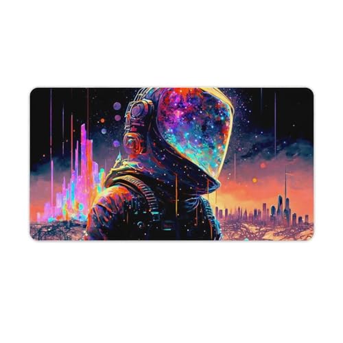 ouynngjing Mauspad Astronaut Bunt. Verschenken Sie es an Familie, Freunde, Partner oder Paare. Gaming-Mauspad. Rutschfestes Gummi. Weich, bequem und stylisch. Geeignet für alle Mäusetypen. 40 x 75 cm ouynngjing Mauspad Astronaut Bunt. Verschenken Sie es an Familie, Freunde, Partner oder Paare. Gaming-Mauspad. Rutschfestes Gummi. Weich, bequem und stylisch. Geeignet für alle Mäusetypen. 40 x 75 cm von ouynngjing