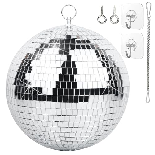 Spiegel-Discokugel 20cm Spiegelkugeln Disco Kugel für Party DJ Club Spiegel-Discokugel 20cm Spiegelkugeln Disco Kugel für Party DJ Club von oversevenls