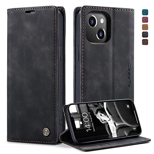 owlhold Handyhülle für iPhone 13 Hülle, Premium Lederhülle Weiches Vintage-Nubukleder Faltbare Ständer Klapphülle Kartenfach Standfunktion stoßfest Schutzhülle für iPhone 13 -Schwarz owlhold Handyhülle für iPhone 13 Hülle, Premium Lederhülle Weiches Vintage-Nubukleder Faltbare Ständer Klapphülle Kartenfach Standfunktion stoßfest Schutzhülle für iPhone 13 -Schwarz von owlhold
