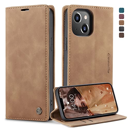 owlhold Handyhülle für iPhone 13 Hülle, Premium Lederhülle Weiches Vintage-Nubukleder Faltbare Ständer Klapphülle Kartenfach Standfunktion stoßfest Schutzhülle für iPhone 13 -Braun owlhold Handyhülle für iPhone 13 Hülle, Premium Lederhülle Weiches Vintage-Nubukleder Faltbare Ständer Klapphülle Kartenfach Standfunktion stoßfest Schutzhülle für iPhone 13 -Braun von owlhold