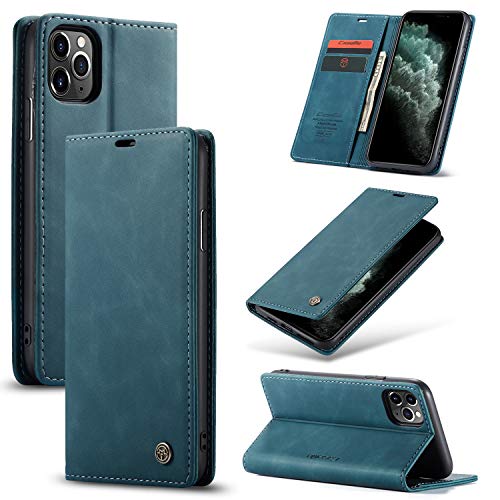 owlhold Hülle iPhone 11 Pro Max klapphülle Premium Lederhülle Weiches Vintage-Nubukleder Faltbare Ständer Schutzhülle Kartenfach Standfunktion stoßfest Handyhülle iPhone 11 Pro Max -Blaugrün owlhold Hülle iPhone 11 Pro Max klapphülle Premium Lederhülle Weiches Vintage-Nubukleder Faltbare Ständer Schutzhülle Kartenfach Standfunktion stoßfest Handyhülle iPhone 11 Pro Max -Blaugrün von owlhold