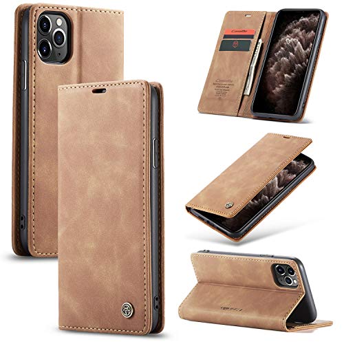 owlhold hülle iPhone 11 Pro klapphülle Premium Lederhülle Weiches Vintage-Nubukleder Faltbare Ständer Schutzhülle Kartenfach Standfunktion stoßfest Handyhülle iPhone 11 Pro -Braun owlhold hülle iPhone 11 Pro klapphülle Premium Lederhülle Weiches Vintage-Nubukleder Faltbare Ständer Schutzhülle Kartenfach Standfunktion stoßfest Handyhülle iPhone 11 Pro -Braun von owlhold