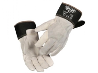 OX-ON Rindslederhandschuh Größe 09 - Worker Supreme 2603, Industrie-/Schweißerhandschuh, baumwollgefüttert von ox-on
