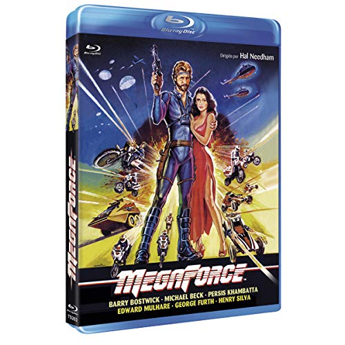 Megaforce 1982 Blu ray Region B (spanische Veröffentlichung) spielt in Englisch von p.m.p.o