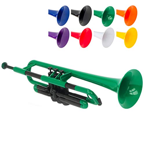 pTrumpet 700628 Trompete mit Tasche und Mundstück grün pTrumpet 700628 Trompete mit Tasche und Mundstück grün von PINSTRUMENTS
