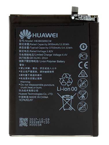 Akku für Huawei Mate 20 Lite / P10 PLUS - Ersatzakku Li-Ion mit 3750mAh - Huawei Original-Zubehör inkl. Displaypad von pabuTEL-Bundle
