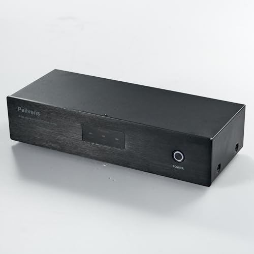 Pailvens HiFi Netzfilter Steckdose mit großer LCD-Anzeige, Steckdosenleiste 6-Fach mit Überspannungsschutz, Mehrfachsteckdose für Lautsprecher, CD DVD Player, S20B Pailvens HiFi Netzfilter Steckdose mit großer LCD-Anzeige, Steckdosenleiste 6-Fach mit Überspannungsschutz, Mehrfachsteckdose für Lautsprecher, CD DVD Player, S20B von pailvens