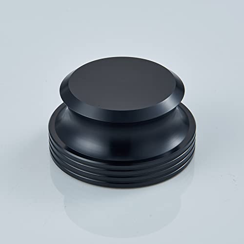 Pailvens Plattenspieler Stabilisator Gewichtsstabilisator, Schallplattengewicht Single Low Profile 400g, Disc Record Gewicht für LP-Vinyl-Plattenspieler, Schwarz von pailvens