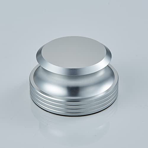 Pailvens Plattenspieler Stabilisator Gewichtsstabilisator, Schallplattengewicht Single Low Profile 400g, Disc Record Gewicht für LP-Vinyl-Plattenspieler, Silber Pailvens Plattenspieler Stabilisator Gewichtsstabilisator, Schallplattengewicht Single Low Profile 400g, Disc Record Gewicht für LP-Vinyl-Plattenspieler, Silber von pailvens