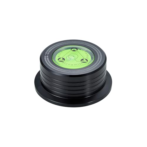 Pailvens Plattenspieler Stabilisator Gewichtsstabilisator, Schallplattengewicht mit eingebaute hochpräzise Wasserwaage, Disc Record Gewicht für LP-Vinyl-Plattenspieler, Schwarz Pailvens Plattenspieler Stabilisator Gewichtsstabilisator, Schallplattengewicht mit eingebaute hochpräzise Wasserwaage, Disc Record Gewicht für LP-Vinyl-Plattenspieler, Schwarz von pailvens