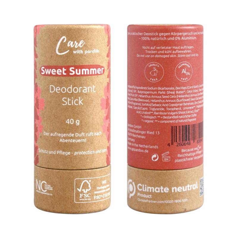 pandoo Sweet Summer Deo 40,0 g von pandoo