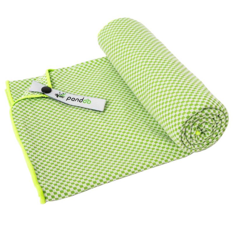 pandoo S Badetuch 40 cm x 80 cm grün von pandoo