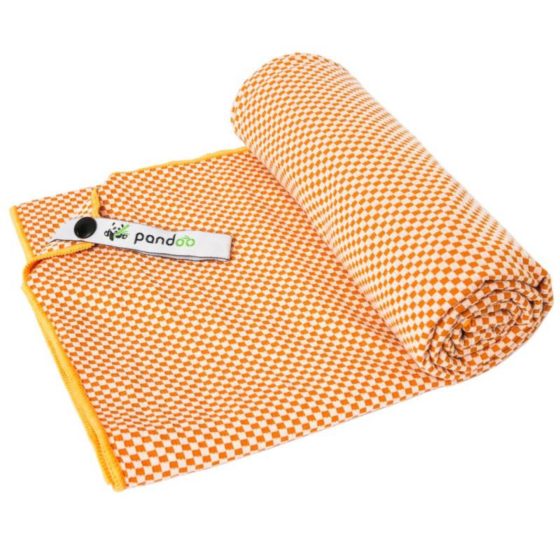 pandoo S Badetuch 40 cm x 80 cm orange von pandoo