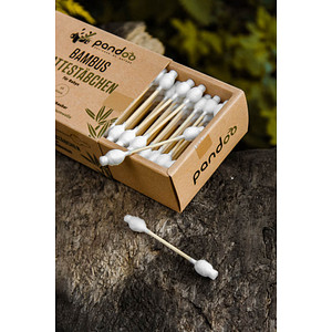 pandoo Wattestäbchen Baby weiß, 55 St. von pandoo