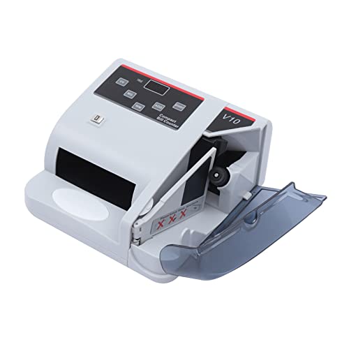 Geldzählmaschine Geld Zählen Maschine Geldzähler Geldscheinprüfer V10 UV/MG/WM Falschgelderkennung 600pcs/min 100-240V von panfudongk