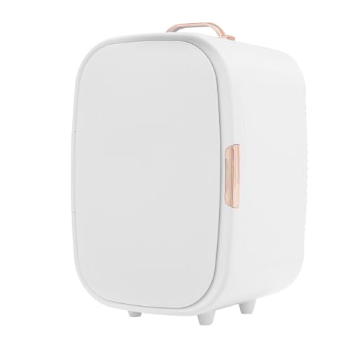 Kosmetikkühlschrank für Hautpflege Makeup Kühlschrank für Kosmetik Aufbewahrung mit 12L Kapazität 20°C bis 60°C Temperaturbereich leiser Betrieb ideal für Schlafzimmer Büro und Reisen (Weiß) von panfudongk