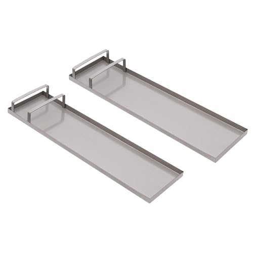panfudongk Edelstahl Kniebrett Für Betonarbeiten Gartenarbeit Tragfähigkeit 50 kg Pro Stück Inklusive Toe Bracket Rutschfeste Oberfläche Leicht Zu Reinigen (28 Zoll) von panfudongk