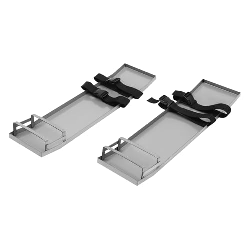 panfudongk Edelstahl Kniebrett Für Betonarbeiten Gartenarbeit Tragfähigkeit 50 kg Pro Stück Inklusive Toe Bracket Rutschfeste Oberfläche Leicht Zu Reinigen (30 Zoll) von panfudongk