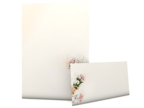 Motivpapier mit Briefumschlag Frühlingsstrauß 50 Blatt A4 und 50 passende Kuverts Blumen Pastell Frühling Motivpapier mit Briefumschlag Frühlingsstrauß 50 Blatt A4 und 50 passende Kuverts Blumen Pastell Frühling von paperandpicture.de