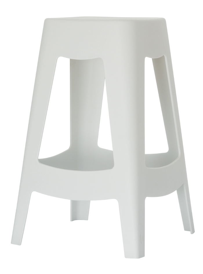 PAPERFLOW Hocker BELLINI, 2er Set, Sitzhöhe: 460 mm, weiß PAPERFLOW Hocker BELLINI, 2er Set, Sitzhöhe: 460 mm, weiß von paperflow