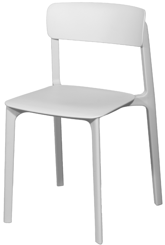 PAPERFLOW Outdoor-Besucherstuhl OTHO, 2er Set, weiß PAPERFLOW Outdoor-Besucherstuhl OTHO, 2er Set, weiß von paperflow