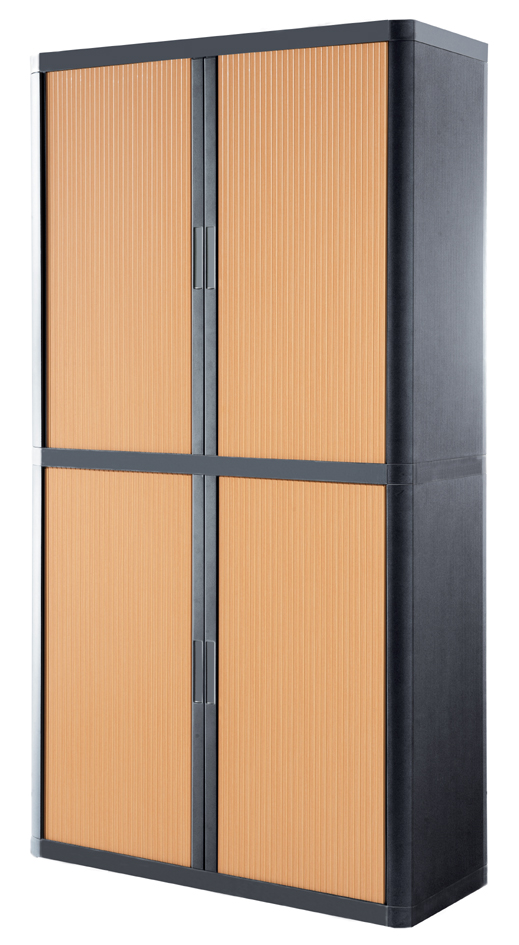 PAPERFLOW Rollladenschrank easyOffice, 4 Fachböden von paperflow