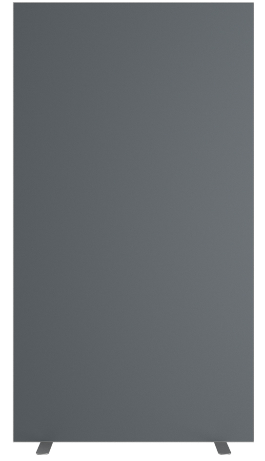 PAPERFLOW Trennwand easyScreen, Textiloberfläche, anthrazit von paperflow