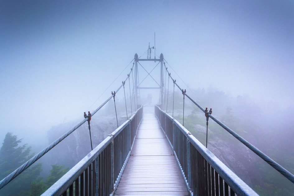 PAPERFLOW Wandbild , Swinging Bridge, , aus Plexiglas von paperflow