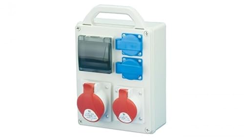 Tragbare Stromverteiler R-BOX 240R 4S 1x32A/5P 1x16A/5P 2x250V, Leerfenster IP44 B.1701R pawbol 5905793083641 Tragbare Stromverteiler R-BOX 240R 4S 1x32A/5P 1x16A/5P 2x250V, Leerfenster IP44 B.1701R pawbol 5905793083641 von pawbol