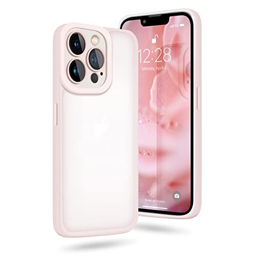 pcgaga Kompatibel mit iPhone 13 Pro Hülle, Silikon Transluzente Matte Slim Stoßfeste Schutzhülle Handyhülle mit Verbessertem Kameraschutz, 6,1 Zoll, Rosa pcgaga Kompatibel mit iPhone 13 Pro Hülle, Silikon Transluzente Matte Slim Stoßfeste Schutzhülle Handyhülle mit Verbessertem Kameraschutz, 6,1 Zoll, Rosa von pcgaga