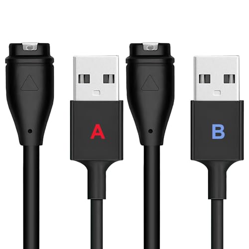 2 Stück Ladekabel Ladegerät Kompatibel mit Garmin Fenix 7 7S 7X 6 6S 6X Pro 5 5S 5X Plus, Forerunner 745 935 945 45 45S 245, Approach S40 S60, Vivoactive 3 4 4S, Vivomove 3 3S, Instinct 2 Stück Ladekabel Ladegerät Kompatibel mit Garmin Fenix 7 7S 7X 6 6S 6X Pro 5 5S 5X Plus, Forerunner 745 935 945 45 45S 245, Approach S40 S60, Vivoactive 3 4 4S, Vivomove 3 3S, Instinct von peaceking
