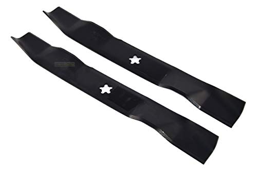 2 X 46 cm (36 Zoll) Mulchmesser für Husqvarna LT100, LT112, LT120, LT125, LT135, LTH125 / McCulloch MC1236 / Partner P1192 von perfektGarten
