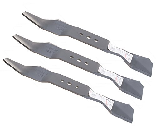 3 X 36 CM Rasenmäher Messer für Jonsered 2111M, 2113MA, 2115MA, 2211M, 2213MA, 2216MA4x4 / 505544501, 579652501, 579652510, 544067701 von perfektGarten