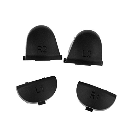 perfk Für Playstation 4 PS4 Controller Tasten Button L1 L2 R1 R2 Knöpfe Set Ersatz perfk Für Playstation 4 PS4 Controller Tasten Button L1 L2 R1 R2 Knöpfe Set Ersatz von perfk