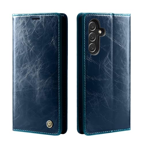 phase9 Handyhülle für Samsung Galaxy A14 / A14 5G Klapphülle Magnetverschluss RFID-Schutz Kartenfächer Geldfach Standfunktion Vintage Schutzhülle Blau phase9 Handyhülle für Samsung Galaxy A14 / A14 5G Klapphülle Magnetverschluss RFID-Schutz Kartenfächer Geldfach Standfunktion Vintage Schutzhülle Blau von phase9