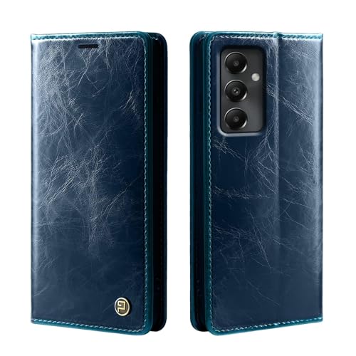 phase9 Handyhülle für Samsung Galaxy A55 5G Klapphülle Magnetverschluss RFID-Schutz Kartenfächer Geldfach Standfunktion Vintage Schutzhülle Blau phase9 Handyhülle für Samsung Galaxy A55 5G Klapphülle Magnetverschluss RFID-Schutz Kartenfächer Geldfach Standfunktion Vintage Schutzhülle Blau von phase9